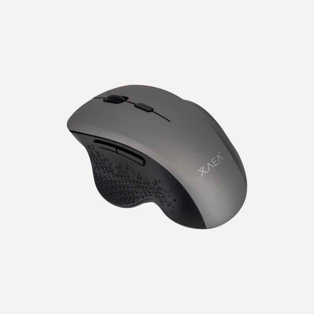 MOUSE ERGONOMICO INALAMBRICO + BT RECARGABLE MODX-00DW - XAEA - GRIS